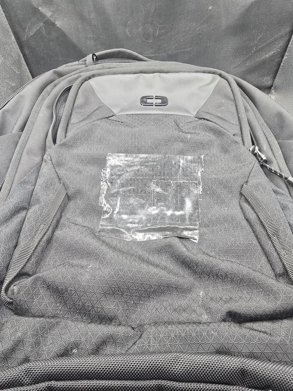 OGIO Black Travel Backpack with Front Utility Pocket